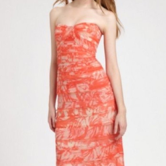 BCBGMaxAzria Erika Tiered Gown - Picture 4 of 7